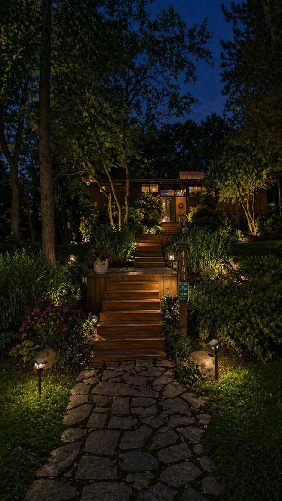 Solar Outdoor Spotlight – Waterproof LED Garden & Landscape Light